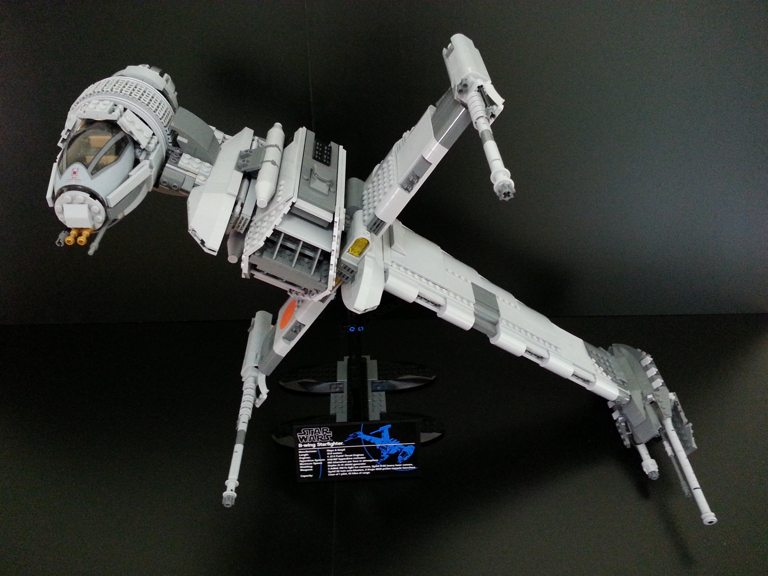 Lego Star Wars 10227 â€“ B-Wing Starfighter | exzekestence's Blog